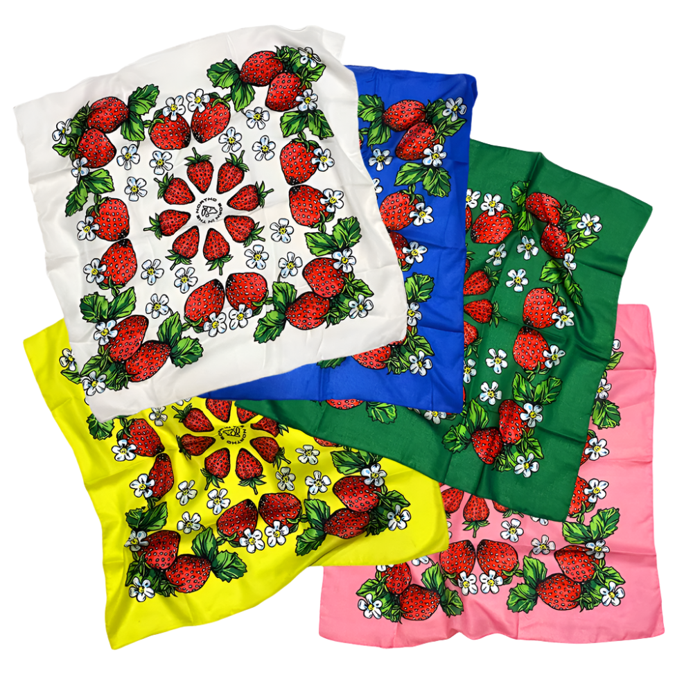 Strawberry Scarves