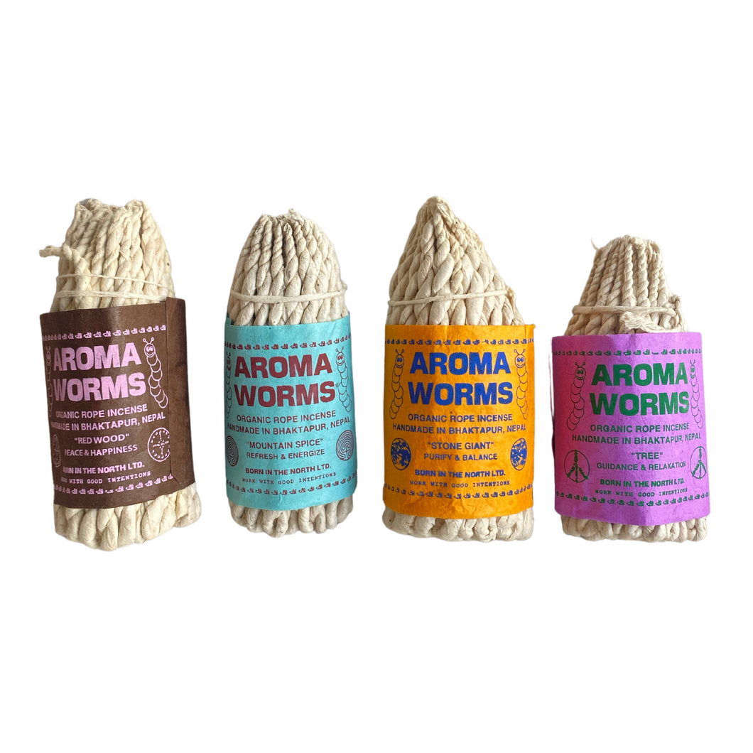 Aroma Worms Rope Incense